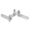 Center Finder Stainless Steel Woodworking Marking Positioning Gauge Scribering Tool Wood Center Finding Marker 0-60mm