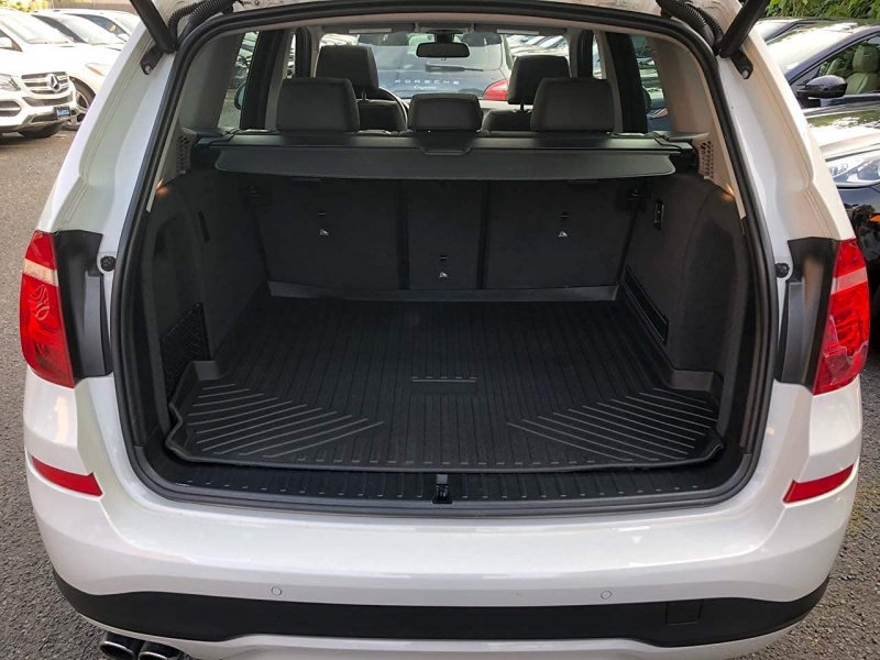 Eaccessories Rgo Liner Trunk T For Bmw X3 2011-2017 A Weather-resistants Cars With Raised Lip A Non-slip Car Mat Rubber A Easy