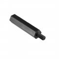 Uxcell M3x25mm 6mm Male-female Hex Nylon Pcb Motherboard Spacer Standoff For Fpv Drone Quadcopter Computer Circuit Board Black