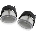 Fog Light Assembly Pair For Dodge Avenger 2008 2009 2010 Driver And Passenger Side Capa Certified Fits Ch2592137 4805857aa 