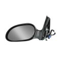 Door Mirror For Ford Taurus 2002 2003 2004 2005 2006 Driver Side Power Heated Non Folding With Puddle Light Paintable Textured 