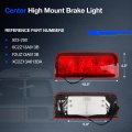 923-290 Third Brake Light For 1992-2022 Ford E150 E250 E350 E450 E550 Econoline Center High Mount Stop Halogen Replaces