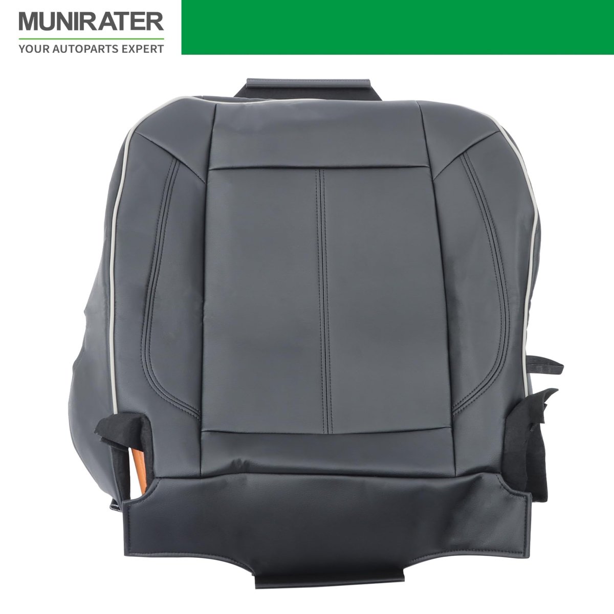 Driver Side Bottom Leather Seat Cover Replacement For H-3 Sport Utility 4-door 2006-2010