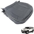 Driver Side Bottom Leather Seat Cover Replacement For H-3 Sport Utility 4-door 2006-2010 