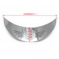 Httmt For H-d Xl Xlh Fxr Fx Chrome Gear Skull 7 Inches Headlight Visor Heavy Duty Thick P N Mt325-014a-cd-new