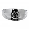 Httmt For H-d Xl Xlh Fxr Fx Chrome Gear Skull 7 Inches Headlight Visor Heavy Duty Thick P N Mt325-014a-cd-new