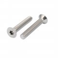 A M8x50mm 5 16-inch X 2-inch Torx Anti Theft Tamper Resistant Proof Security Screw 4pcs