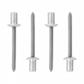 Closed End Aluminum Blind Rivets With Steel Mandrel 3 16 In X 1 2 Pop 4 8 12mm Pack Of 50 