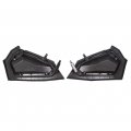 Kuafu Lower Half Door Panel Inserts Kits Compatible With 2014-2023 Polaris Rzr 900 1000 Xp S Turbo 2 W Metal Frame