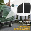 Kuafu Fuel Filler Door Cover Moulding Trim Cladding Compatible With 2015-2020 Ford Transit Replacement For Ck4z-61405a26-b