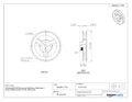 Tb Woods Bk6758 Fhp Bored-to-size V-belt Sheave B Belt Section 1 Groove 5 8 Bore Cast Iron 6 45 Od 3880 Max Rpm