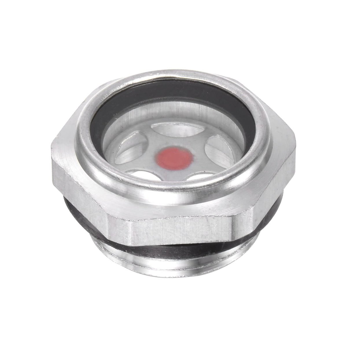 Air Compressor Oil Level Gauge Sight Glass G3 4 Male Threaded Aluminum Liquid Indicator Window