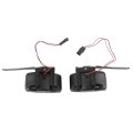 Left And Right Fog Lights Replacement For C K 1500 1988-1998 Light Lamp Clear Lens Gm2593106 Gm2592106 