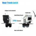 X Autohaux Trunk Latch Lock Actuator For Jeep Grand Cherokee Dodge Durango With Cable Rod Remote Tailgate Door Motor Rear Lid