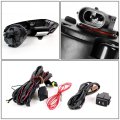 Compatible With Murano Z50 Pair Of Bumper Driving Fog Lights Wiring Switch Amber Lens
