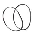 Timing 120xl037 Rubber Drive Belt Set Of 2 60 Teeth Toothed Replacement High Strength For Power Tools