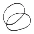 Timing 120xl037 Rubber Drive Belt Set Of 2 60 Teeth Toothed Replacement High Strength For Power Tools