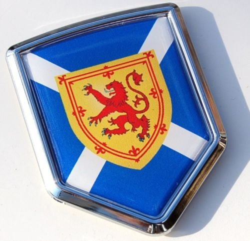 Scotland Decal Scottish Flag Car Chrome Emblem 3d Sticker By Decals Cbshd252b