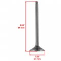 Caltric Exhaust Valve Kit Compatible With Honda 14721-hm8-a40 14751-hn6-000 14761-hn6-000 12209-hm8-a41