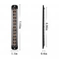 Sidaqi Emergency Strobe Lights Hazard Warning 12 Led Amber Surface Mount For Construction Vehicle Car Truck 12-24v Waterproof