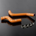 Silicone Radiator Coolant Hose Kit Clamps For Toyota Ep91 Starlet Glanza V-type 4e-fte 1996-1999 Orange 