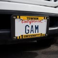 Towson University Primary Logo License Plate Tag Frame