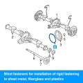 Rear Suspension Axle Differential Pumpkin Housing Cover Gasket Seal For Chevrolet Silverado 1500 Gmc Sierra Yukon Cadillac