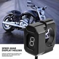 Fydun Motorcycle Gear Indicator Holder 22mm-28 6mm Universal Speed Display Bracket For Honda Yamaha Kawasaki Suzuki