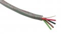 Xytronic Jameco Valuepro 5411-cl Wire 5 Conductor Chrome 22 Awg Stranded Unshielded 100 Size Black 