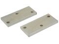 1956 1962 Corvette Door Hinge Nut Plate On Model 281132 2 Piece Set 