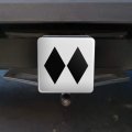 Double Black Diamond Skiing Experts Only Tow Trailer Hitch Cover Plug Insert