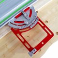 Woodworking Guide Rail Clamp Adjustable 0-60a Rotate Fixture Electric Circular Saw Angle Adjusting Tool For Engraving Machine 