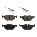 Surestop Rear Brake Pad Set For Bmw 325xi 320i 2001 To 2005 Semi Metallic 2 Wheel Part 34211163395 