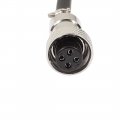 Uxcell Gx12 4 Pins Double Female Head Aviation Socket Connector Electrical Cable 2m