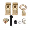 Qiilu Heavy Duty Auto Body Clamp Car Repair Tool Kit Top Straight Self-tightening Frame Pull Grips 11000 Lbs