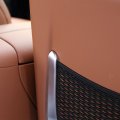 Yuechi Car Styling Abs Plastic Rear Row Back Seat Net Bag Frame Trim Sticker 2pcs For Maserati Levante 2016 2017 2018 For