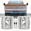 Usr Unique Style Racing 78-91 C K Pickup Tail Lighta Rear Halogen Taillamps Set Left Right For 1978-1991 Chevrolet Ck Truck 