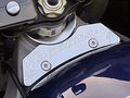 I5a Chrome Gas Tank Clamp For Suzuki Hayabusa 1999-2007