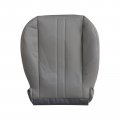 Secosautoparts Driver Or Passenger Side Bottom Top Lean Back Replacement Leather Seat Cover Gray Compatible With Chevy Express