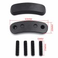 Httmt- Black Mirror Block Off Base Plates For 2011-2015 Ninja Zx-10r P N Mt222-018-bk-nologo