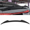 Ocpty 1pc Glossy Black Rear Trunk Spoiler Wing Compatible With 2014-2018 For Audi Rs7 2016-2018 A7