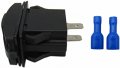 Usonline911 Dual Usb Power Charger Rocker Switch Blue Led Light Car Boat Fit For Most Dc 12v 24v Vehicles