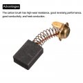 Uxcell 10 Pack 999-038 Carbon Brushes 16x13x7mm Power Tool For Electric Hammer Drill Motor