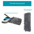 Calflor P Chenille Dusting Pad For Use On Wood Laminate Tile Stone Concrete Wpc Vinyl And Lvt Single Pack
