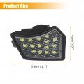 X Autohaux 1 Pair Side Mirror Puddle Light Led Lamp Left And Right White Fit For Jaguar Xe Range 2015 Xf 2009-2015