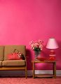Simple Designs Lt3051-pnk Shades Of Pink Ceramic Stone Table Lamp 