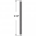 Handyman Springs Sp 9672 Extension Spring Steel Construction Nickel-plated Finish 0 047 Ga X 3 8 In 6-1 Single Loop Open 2 Pack