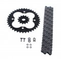 Fits Honda Trx450r 450 R O Ring Chain And Sprocket Black 13 38 94l