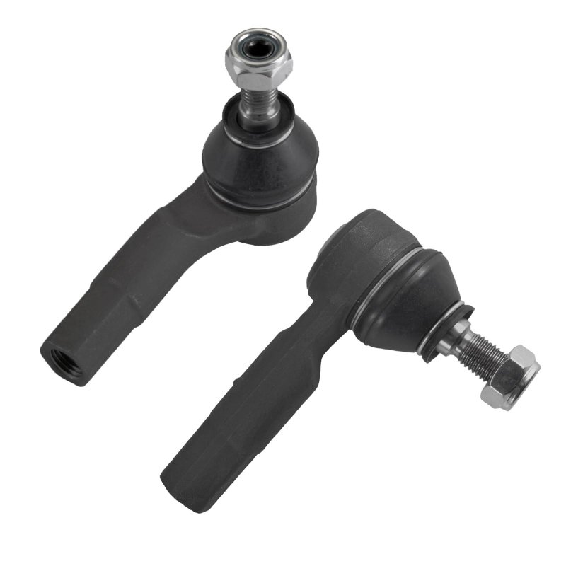 Front Outer Tie Rod End Links 2pc Set For 1999 To 2005 Volkswagen Jetta Golf Zes3525 Zes3524 Greaseable Steering Replacement