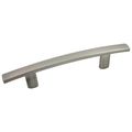Cosmas 2363-3sn Satin Nickel Subtle Arch Cabinet Hardware Handle Pull 3 Hole Centers 